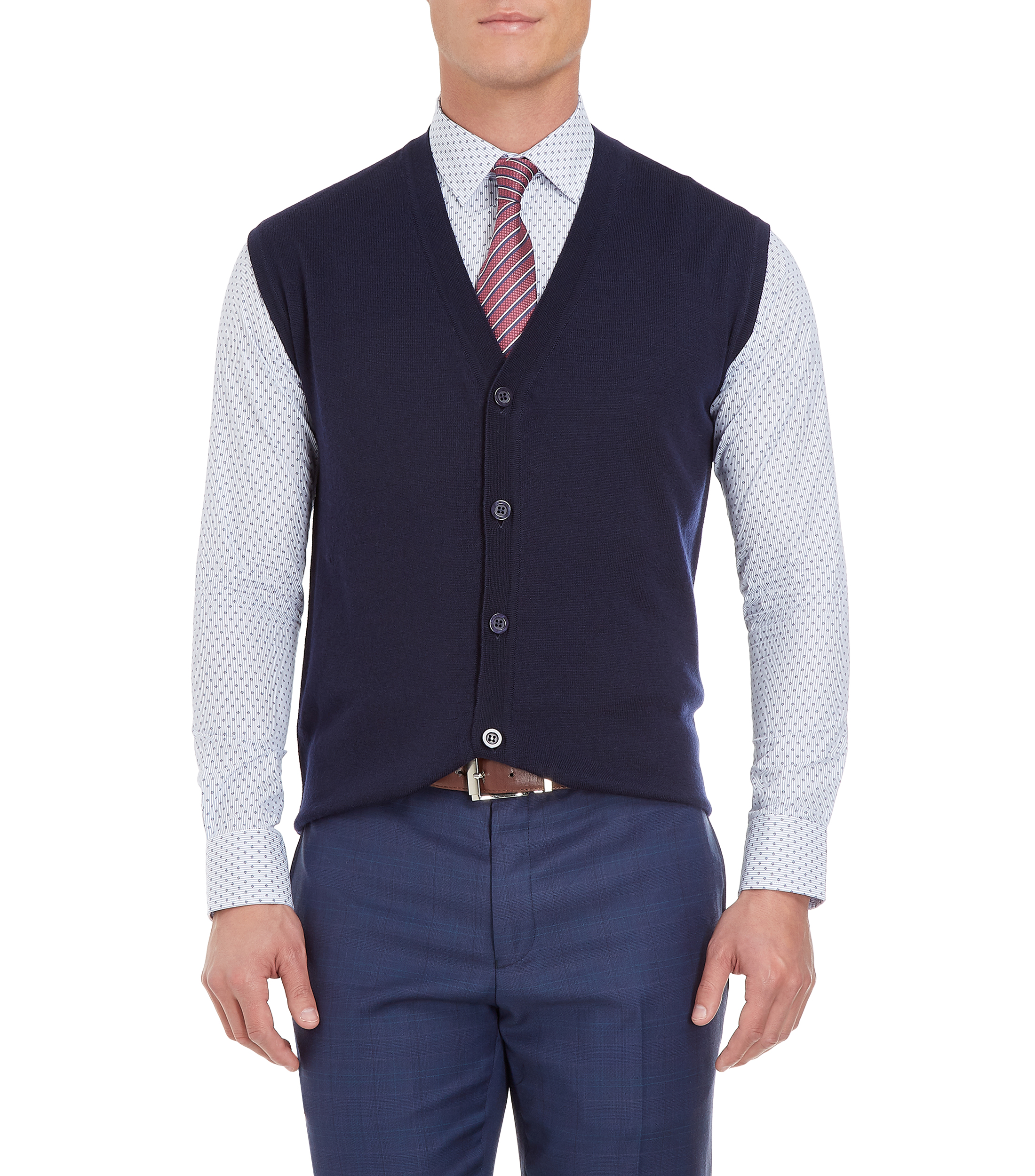 Varosco Chaleco con Botones Hombre El Palacio de Hierro